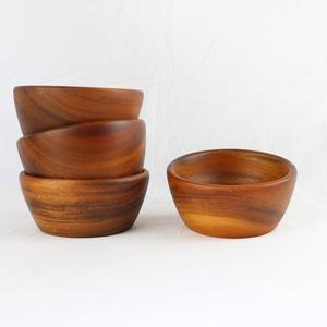 Natural Acacia Mixing Wood Bowl for <b>Heavy</b> <b>Duty</b> Food <b>Safe</b> Wooden Bowls High Quality - Product Image 1