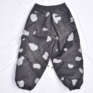 Vente en gros OEM Pantalon de ski de neige unisexe imperméable coupe-vent Baggy ample imprimé pour une fermeture à glissière respirante pour le patinage - Product Image 2