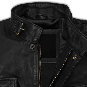 Veste en cuir pour homme, mode, prix bas, veste en cuir épaisse, veste d'hiver, vêtements d'automne et d'hiver, vestes en cuir - Product Image 3