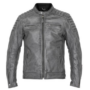 Veste de moto pour homme en cuir respirant, design personnalisé, marque privée, vêtements de sécurité pour le sport, utilisation hivernale - Product Image 1