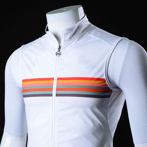 Maillot de cyclisme personnalisé pour hommes et femmes, vêtements de vélo, usine, équipe de formation professionnelle, vêtements de sport, vêtements de cyclisme, gilet de cyclisme léger - Product Image 3