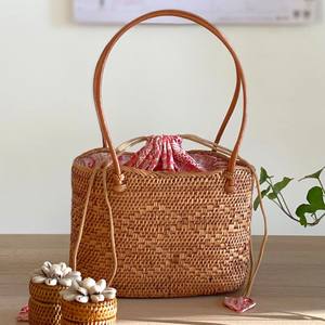 Accessoires pour femmes en gros, sacs faits main, sac en rotin tressé, pochette, sac à main à bas prix - Product Image 5