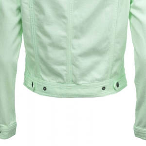 High Quality Women's Casual Loose Denim <b>Jacket</b> Front Pockets Top Seller OEM ODM Service Solid Pattern Winter Season <b>Jean</b> <b>Jacket</b> - Product Image 6