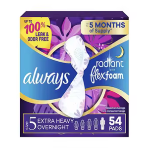 Toallas Sanitarias de Algodón con Alas, Absorbencia Ligera, Transpirables, Uso Diario, 54 Unidades (3 Paquetes de 18) NUEVAS - Product Image 1