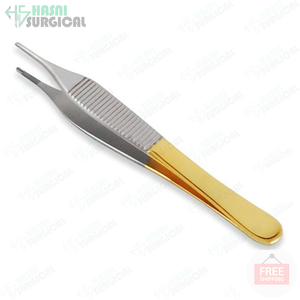 Fórceps de tejido TC Adson tamaño personalizado hecho en Pakistán fórceps de vendaje - Product Image 6