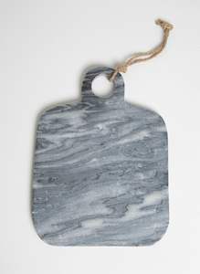 Planche à découper de luxe en marbre au design artisanal exclusif, parfaite pour la présentation des aliments dans les cuisines gastronomiques - Product Image 5