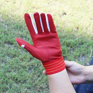 Gants de frappe en cuir numériques professionnels respirants Protection des mains souples pour le softball et le baseball en vente - Product Image 6
