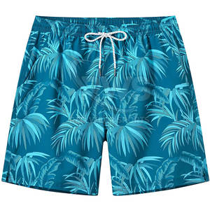 Pantalones cortos con estampado de sublimación para hombre, pantalones cortos con estampado de estilo urbano, marca personalizada, venta en línea aceptada por OEM - Product Image 1