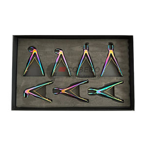 Kit d'extraction d'odontologie médico-légale, jeu de pinces en acier inoxydable pour l'identification dentaire post-mortem, preuves - Product Image 2