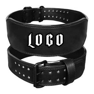 เข็มขัดพยุงหลังสำหรับออกกำลังกายเข็มขัดพยุงหลังแบบหนังวัวแท้สำหรับทั้งชายและหญิงการป้องกันแบบมืออาชีพออกแบบได้ตามต้องการสำหรับยิมขนาดเดียว - Product Image 1