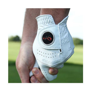 Venta caliente Guantes de golf 100% Cabretta Guantes de golf de cuero Agujeros Estilo de moda Guante de golf de cuero para hombres Adulto - Product Image 3