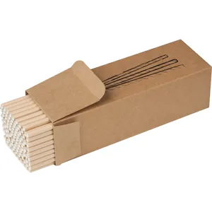 Lot de 100 pailles en papier jetables écologiques Carter's – Gadgets durables et écoresponsables - Product Image 1