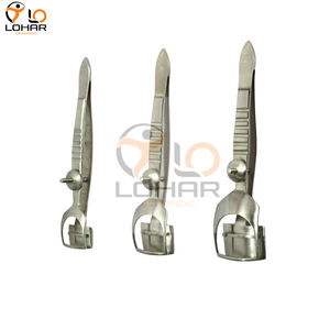 Juego de 3 Pinzas Waddell de Acero Inoxidable, Instrumentos Quirúrgicos Bilamellares para Trachomatosis Tarsal y Tríquiasis, Cirugía Oftálmica - Product Image 4