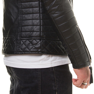 Men <b>Winter</b> <b>Leather</b> <b>Jacket</b> Trendy Design Custom Supplier Pakistan Outfitize International - Product Image 4