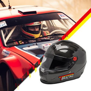 Nouveau casque de pilote de course TBRACING HE-07 SNELL SA2020 homologué FIA - Product Image 6