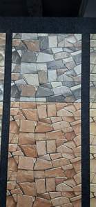 300x600mm Villa Cour Finition Grain De Bois Mur Extérieur Briques Balcon Antique Concave Convexe Carreaux Muraux En Céramique - Product Image 3