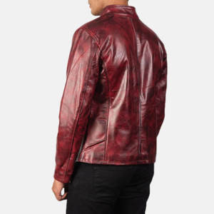 Precio al por mayor tallas personalizadas chaquetas de cuero para hombre/chaquetas de cuero de moda para hombre estilo ropa de calle para la venta - Product Image 2