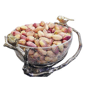 ชามอลูมิเนียมสแตนเลสสำหรับตกแต่งอาหารชามใส่ผลไม้พื้นผิวลายดอกไม้พร้อมฝาปิด - Product Image 6