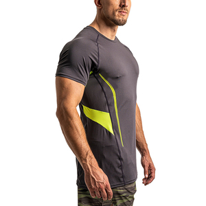 Logotipo personalizado al por mayor Bjj Camisas Rashguard Diseña tu propia sublimación de manga corta Jiu Jitsu Mma para hombres - Product Image 5