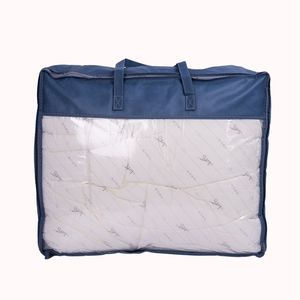 Couettes/édredons matelassés de marques célèbres, avec bande élastique latérale originale, écologiques, hypoallergéniques, 100 % polyester - Product Image 1