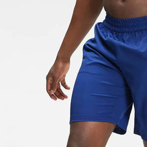 Pantalones cortos ajustados para hombre con logotipo personalizado impreso, pantalones cortos informales antibacterianos transpirables de secado rápido para hombre - Product Image 5