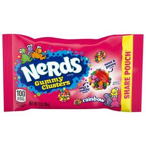 Nerds Rainbow Gummy Clusters 141g - Product Image 2