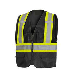 Chaqueta de poliéster ligera de alta calidad para hombre, chaleco de seguridad con logotipo personalizado para uso en verano, ropa exterior transpirable de estilo informal - Product Image 1