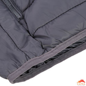 Veste matelassée pour homme en mandarin de haute qualité, personnalisée, vente en gros, vêtement d'extérieur long pour l'hiver, respirant, style streetwear - Product Image 6