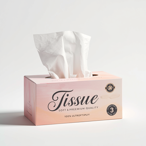 High Quality Bamboo Facial <b>Tissue</b> 2 Ply Box <b>Tissue</b> No Dust No Harmful Chemicals Safe and Comfortable for Everyday Use - Product Image 2