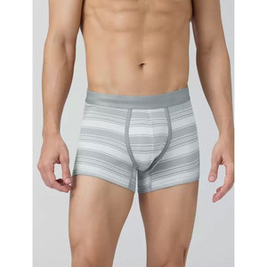 Venta al por mayor de Calzoncillos Bóxer con logotipo personalizado, ropa interior de poliéster y algodón, calzoncillos transpirables sin costuras, bóxer para hombre, pedidos al por mayor - Product Image 4