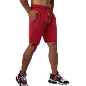 กางเกงขาสั้นผ้าแคนวาสสำหรับเข้ายิมของผู้ชายกางเกงออกกำลังกายวิ่งจ๊อกกิ้งลำลองผ้าคอตตอนสีล้วนแห้งเร็วระบายอากาศได้ดีทำจาก100% - Product Image 2