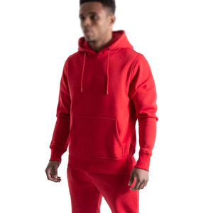 Ensemble de survêtement décontracté unisexe personnalisé en polyester/coton à capuche, coupe ajustée, 2 pièces, coupe-vent, pour homme - Product Image 3