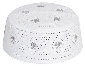Gorros musulmanes de calidad premium para hombres oración musulmana tejida islámica musulmana Kufi tartán diseño oración gorras al por mayor - Product Image 6