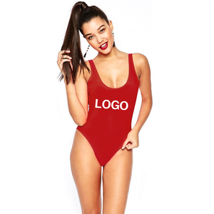 ชุดว่ายน้ำวันพีชสำหรับผู้หญิงชุดว่ายน้ำพิมพ์ลายเซ็กซี่ผ้าสแปนเด็กซ์/ โพลีเอสเตอร์คุณภาพสูงแห้งเร็ว - Product Image 4