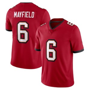 Men 's 6 Baker Mayfield 13 Mike Evans 12 Tom Brady American Football <strong>Jersey</strong> Stitched - Product Image 2