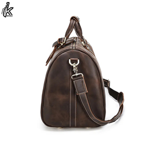 กระเป๋าเดินทางหนังแท้แบบสั่งทำพิเศษสำหรับผู้ชาย รุ่น Weekender สุดหรู - Product Image 4