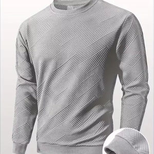 Nouveauté : Sweat-shirt vintage pour homme en molleton polyester/coton imprimé, écologique, avec logo personnalisé, idéal pour l'hiver - Product Image 1