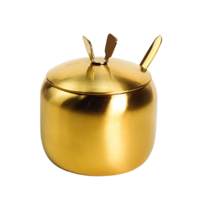 Bol décoratif en métal de qualité supérieure, dernier design, pour la cuisine et la décoration de table, bol à sucre et à sel - Product Image 4