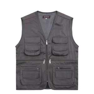 Fabricación de fábrica Chalecos y chalecos casuales de calidad superior para hombres Algodón transpirable con decoración de patrón - Product Image 1
