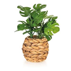 Handweave water hyacinth <b>planter</b> factory price plant <b>pot</b> baskets top quality basket <b>planters</b> - Product Image 5