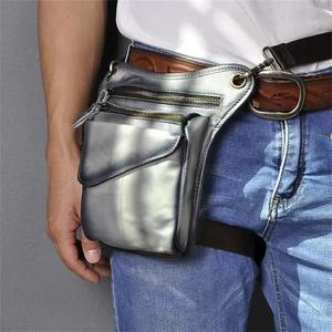 Custom Genuine Leather Vintage Unisex Large Waist <b>Bag</b> Crossbody <b>Sling</b> <b>Waterproof</b> Portable Easy Carry Golden Weather Company - Product Image 2