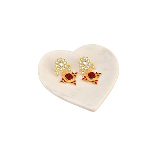 Plateaux à bijoux en marbre Décoration moderne de la maison Table en marbre pour mariage et forme ronde et au meilleur prix - Product Image 6