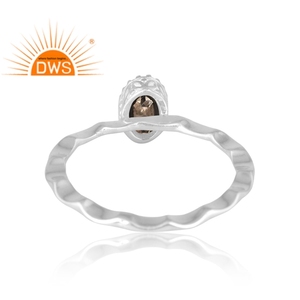 Anillo de piedras preciosas de pirita Natural de Plata de Ley 925, joyería personalizada para mujer, regalo para ella - Product Image 2