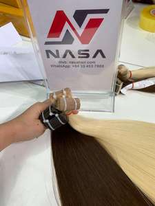 Extensions de cheveux humains vietnamiens à ruban adhésif, ondulation naturelle, cheveux vierges de haute qualité, double trame, brillants et doux, meilleur prix - Product Image 6