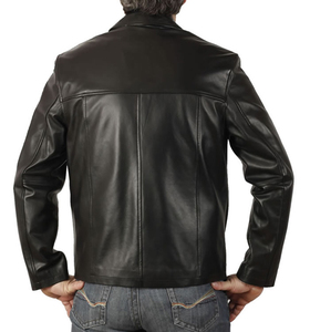 2025 vente en gros Designer hommes High Street Style personnalisé Moto veste haute qualité en cuir véritable veste pour hommes livraison DDP - Product Image 6