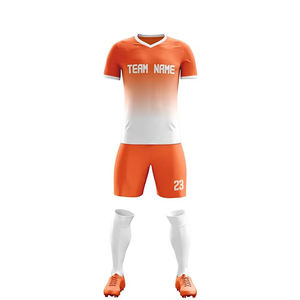 Conjunto de uniforme de fútbol para hombre diseñado para partidos competitivos, sesiones de entrenamiento, transpirable, cómodo, con movimiento flexible y duradero. - Product Image 1