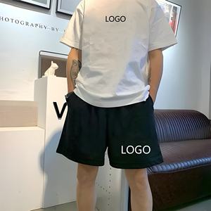 Chándal informal de algodón de 2 piezas para hombre, tops de verano de manga corta con bolsillos, conjunto de pantalones cortos y camiseta para hombre - Product Image 6