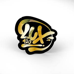 定制印刷3.5克防臭袋可重新密封立式模切袋铝塑包装聚酯薄膜袋 - Product Image 3