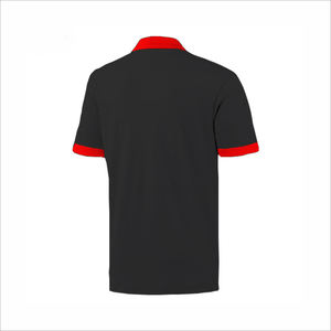 เสื้อโปโลผู้ชายแบบกำหนดเอง เสื้อผ้ากอล์ฟที่ใส่สบาย ผ้าฝ้ายเนื้อแน่น ลายผ้าแคนวาส ผลิตจากผ้าแคนวาส ออกแบบได้ตามต้องการ - Product Image 3