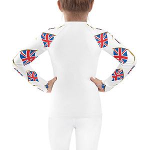 Elegante Camiseta deportiva de manga larga personalizada para niños, diseño Popular para carreras ecuestres, equitación, capa Base, caballo de primavera - Product Image 3